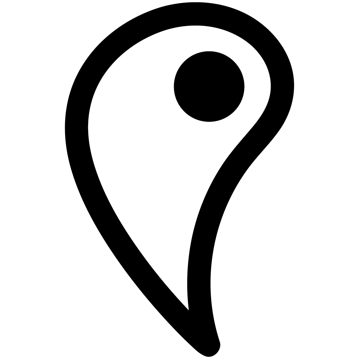 PlumeGlobal Logo moving location icon